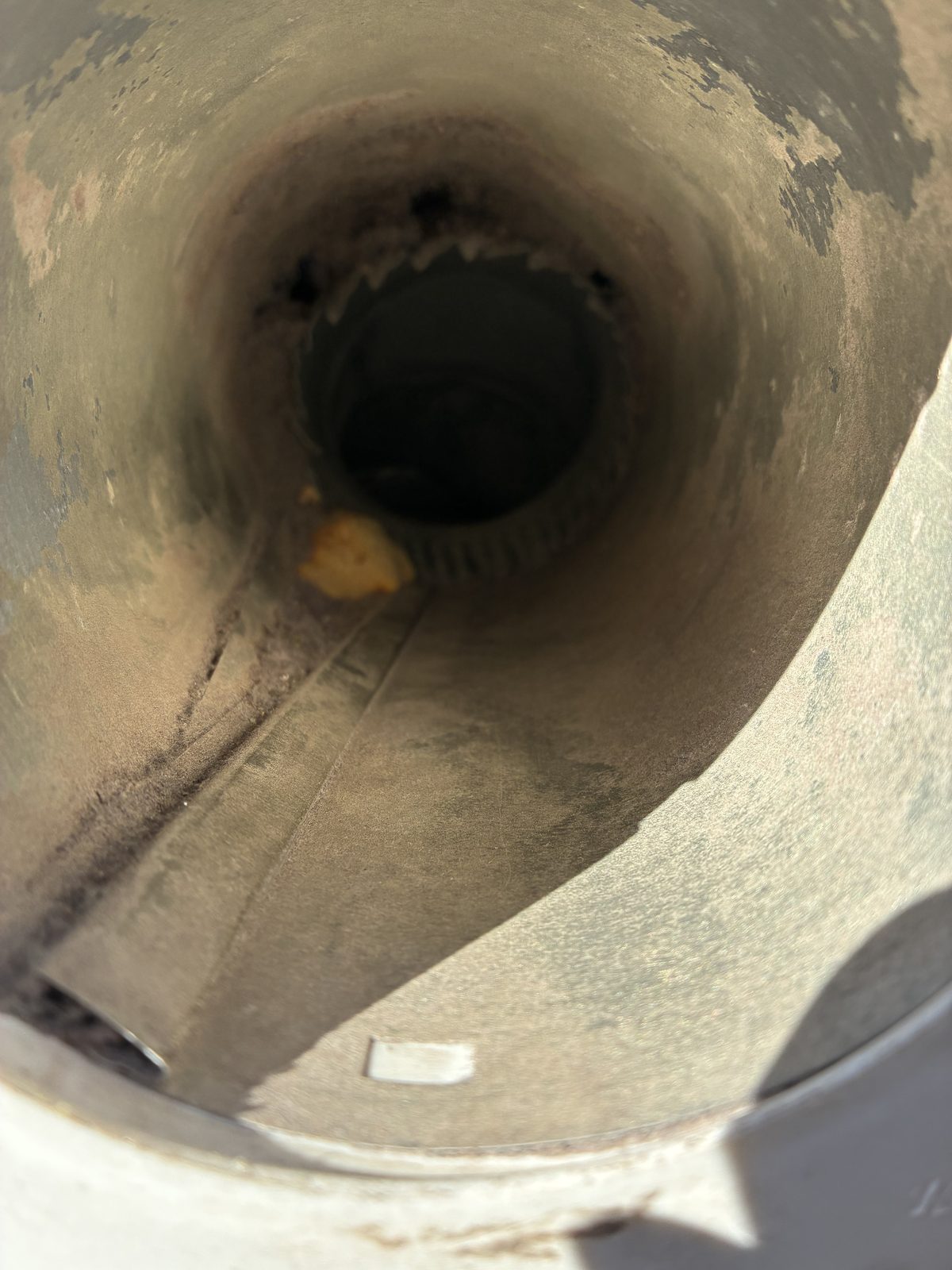 Clean flue interior after professional cleaning in Central NJ
